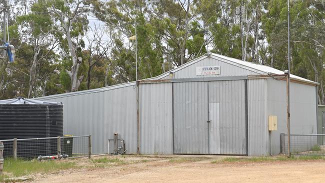 The Hynam CFS Station, where members have asked for upgrades to the facilities and new uniforms. Picture: Keryn Stevens