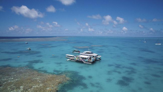 Lady Musgrave Island. Picture: Tourism and Events Queensland