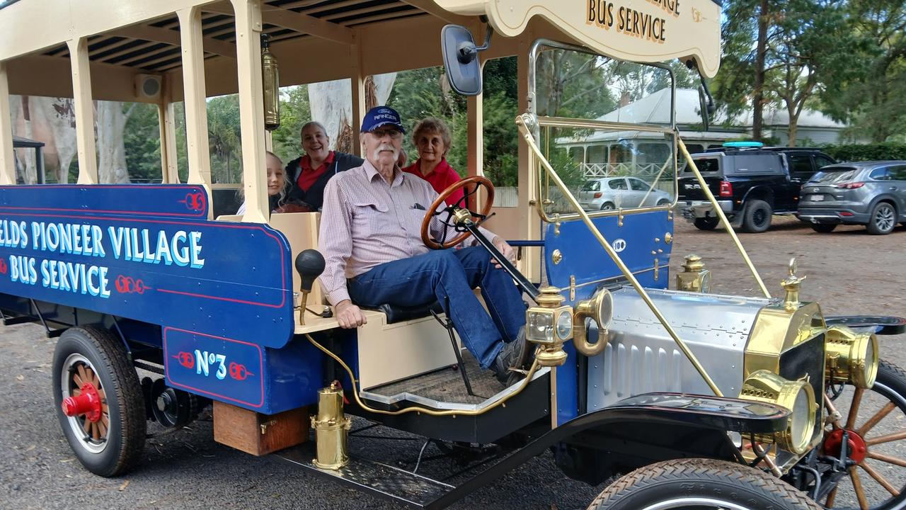 The Highfields Pioneer Village will be offering rides on its newly restored 1913 Model T bus this weekend.