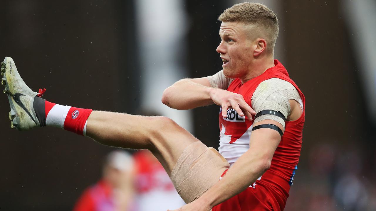 Dan Hannebery loved the Sydney Derby. Picture: Phil Hillyard