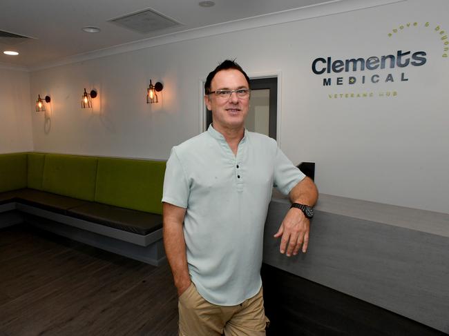 Dr Olaf Rusoke-Dierich at the Clements Medical Veterans Hub at the Precinct in Idalia. Picture: Evan Morgan