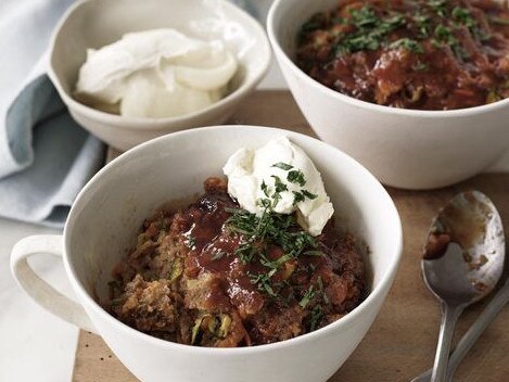 Sticky barbecue glazed meatloaf.