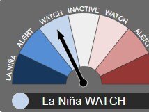 The Bureau of Meteorology has declared a La Nina Watch. Image: BOM