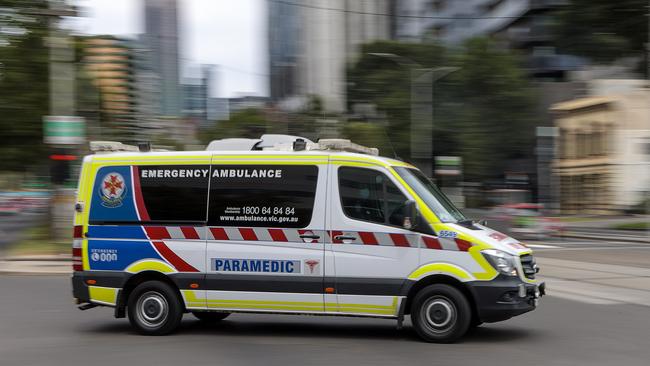 Ambulance Victoria failed to meet its target response times for urgent cases again last quarter. Picture: David Geraghty