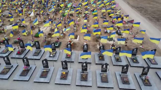 Mariupol defender is finally laid to rest