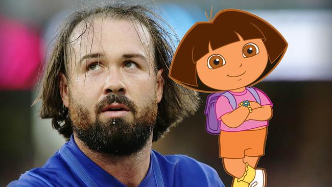 Aaron Woods and Dora The Explorer: who wore it better?
