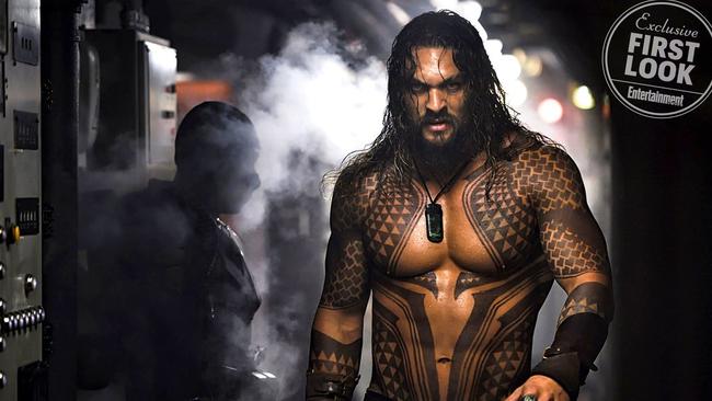 First image of Jason Mamoa as Aquaman from the Gold Coast-shot film Aquaman. Source: Entertainment Weekly.