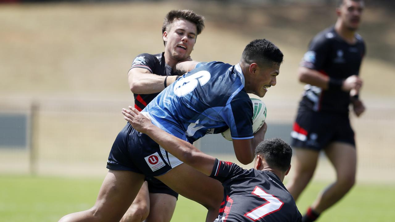 Junior Amone was a star of the NRL Schoolboy Cup played in 2020.