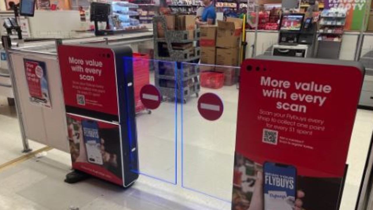 ‘The average Coles checkout now has better security than a Supermax prison, with about 1000 cameras pointing at it, AI tracking and electronic gates that stay firmly closed unless very specific conditions are met’. Picture: Reddit