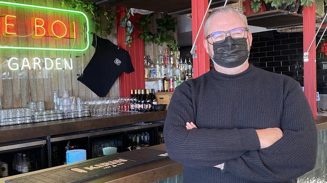 Rice Boi and Spero owner Tony Kelly closed both restaurants on Tuesday after Queensland Health confirmed a woman dined at Rice Boi while infectious with Covid-19.