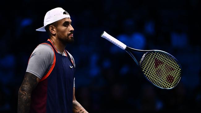 Australia's Nick Kyrgios wants an apology for critics who think he’s bad for tennis. Picture: AFP