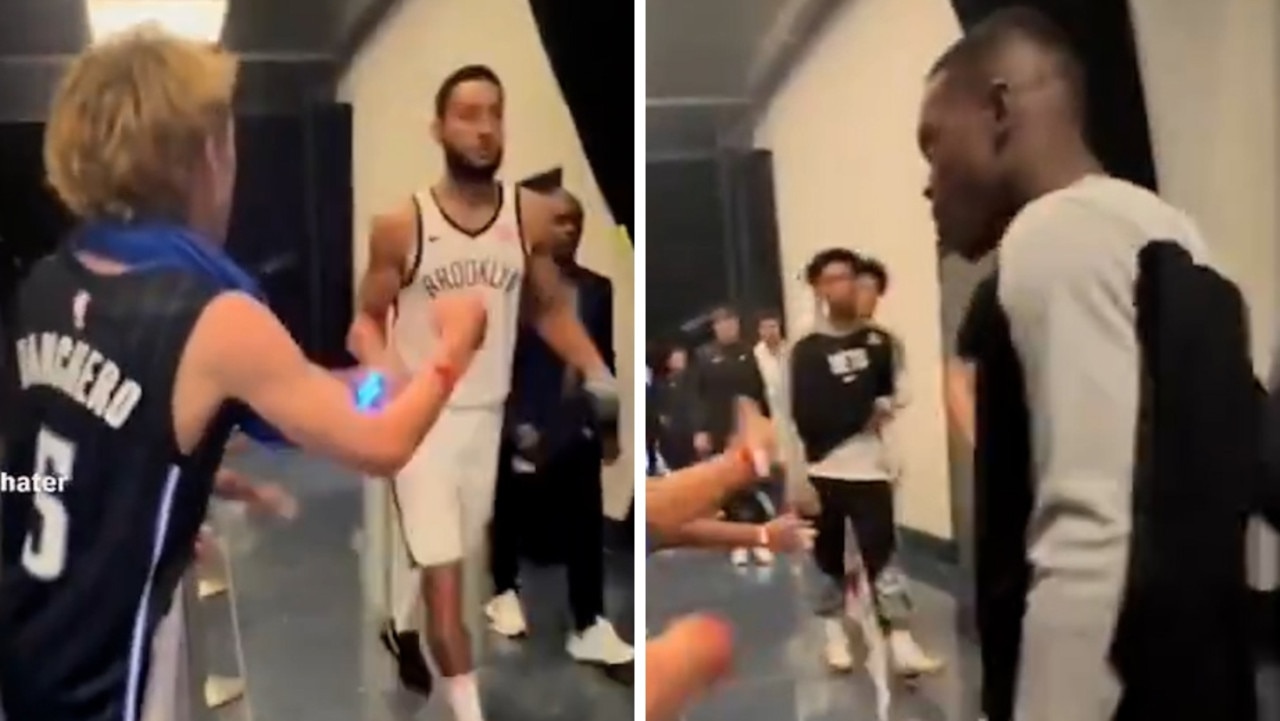 A fan heckled Ben Simmons.