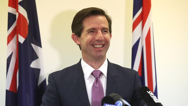 Education and Training Minister Simon Birmingham. Picture: AAP