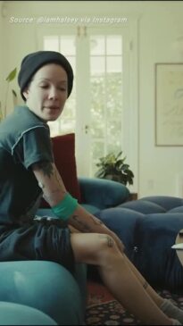 Halsey gives fans an update on health battle