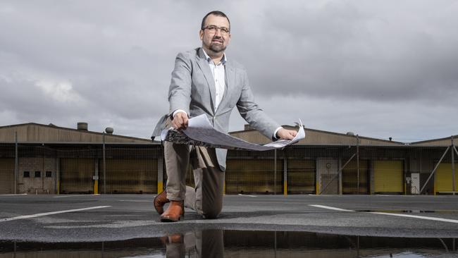 Fairland general manager Scott Searle pictured at the site last year. Picture: Simon Cross