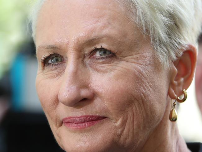 Crossbenchers holding a press conference with Independent candidate for Wentworth Kerryn Phelps at Parliament House in Canberra. Picture Kym