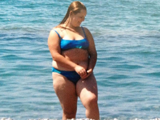 Tanya weighed in at 107kg. Picture: Caters News