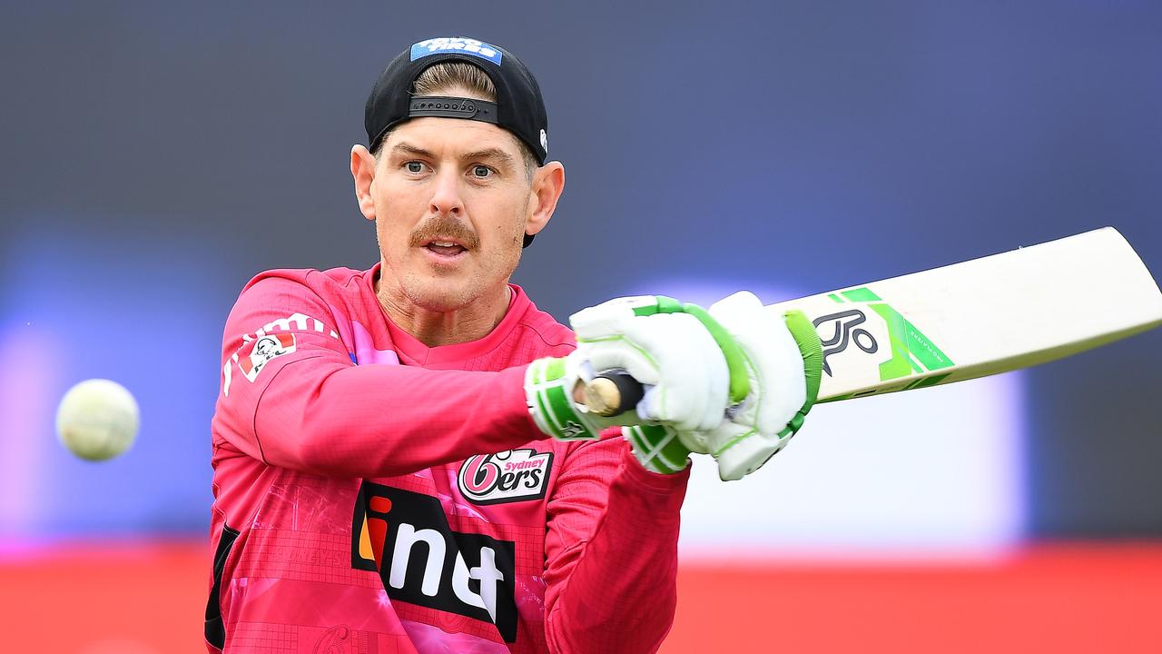 Daniel Hughes says he has been training as hard as ever while biding his time on the bench at the Sydney Sixers this season. Picture: Getty Images