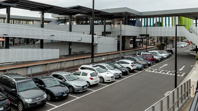 Ringwood railway station’s carpark gets packed out daily.