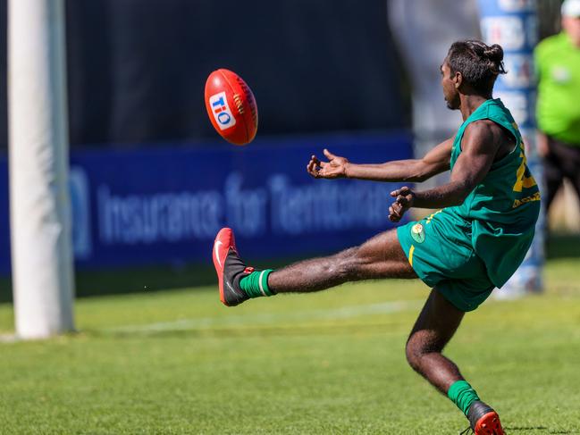 Alice Springs Town Council had barred the CAFL’s community competition from its grounds in 2023. Picture: Charlie Lowson.