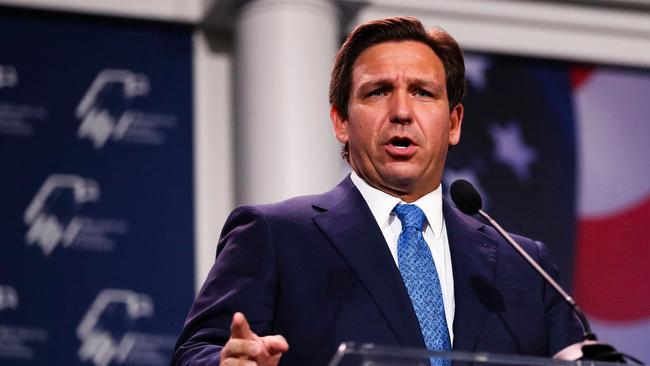 Florida Governor Ron DeSantis. Picture: AFP.