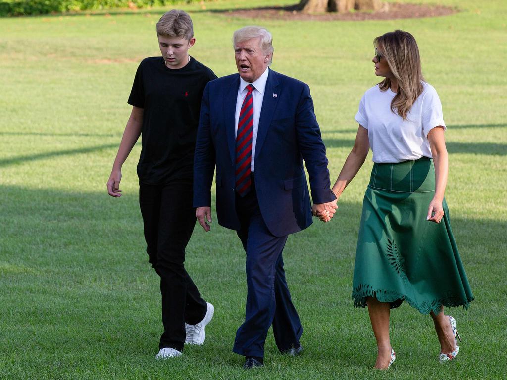 Donald and Melania Trump’s son, Barron, is all grown up ...