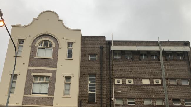 The northern part of the Brigid Shelly building (brown brick) at Our Lady of Mercy College is set for demolition.