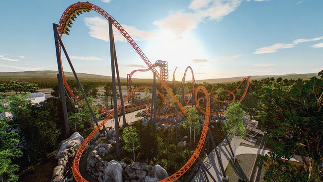 Dreamworld’s $32 million Roller Coaster