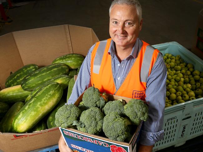 Foodbank distributes fresh fruit/vegies. Picture: Mark Wilson