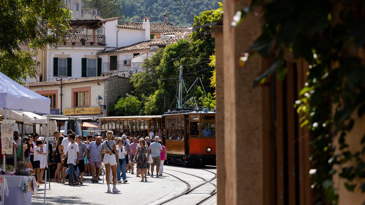 The tram operates to and from the port in Sóller and only takes 15 minutes. Picture: iStock