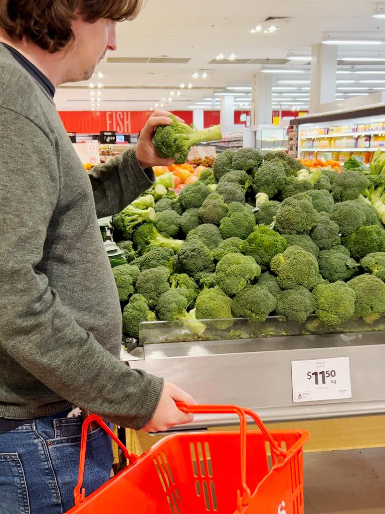 Broccoli seemed pretty steep at Coles.