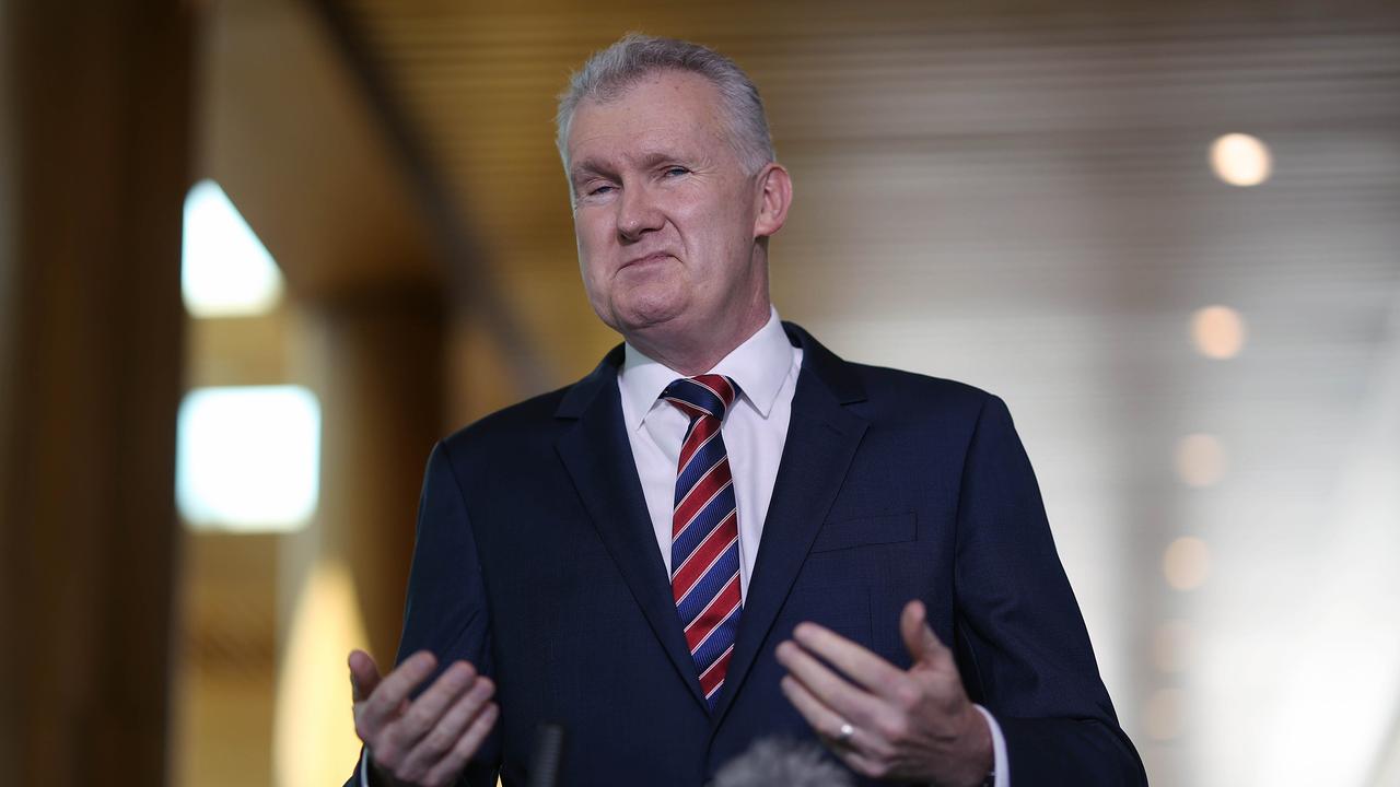 Tony Burke hit back at the claims.