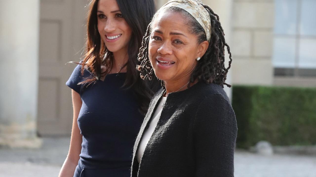 Meghan’s mum Doria is currently staying with the new parents. Picture: Steve Parsons/Pool/Getty Images