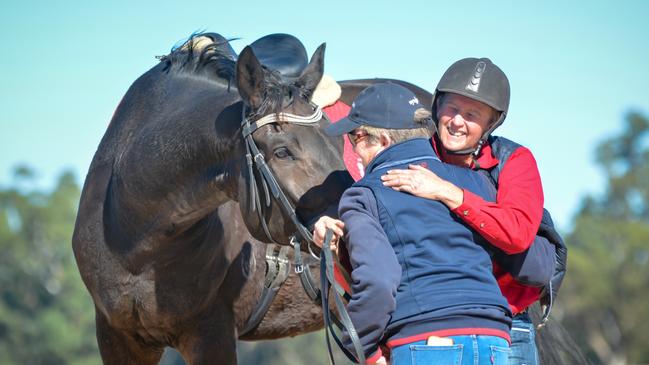 Ride on: Two-time Paralympian and Grand Prix-level dressage rider, Sue-Ellen Lovett.