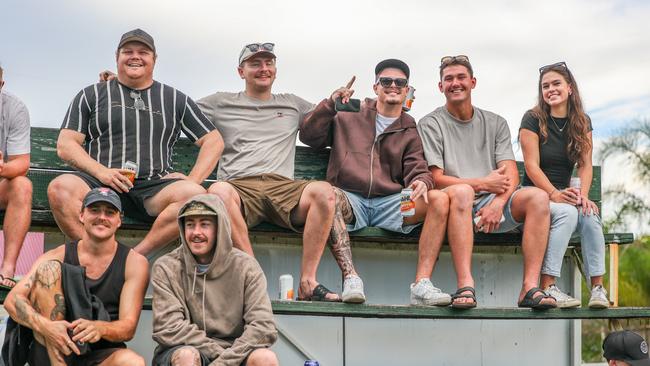 Fans enjoying the Sawtell comeback. Picture: D Wigley