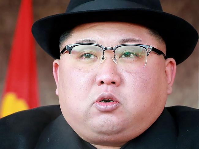 North Korean leader Kim Jong-Un. Picture: AFP