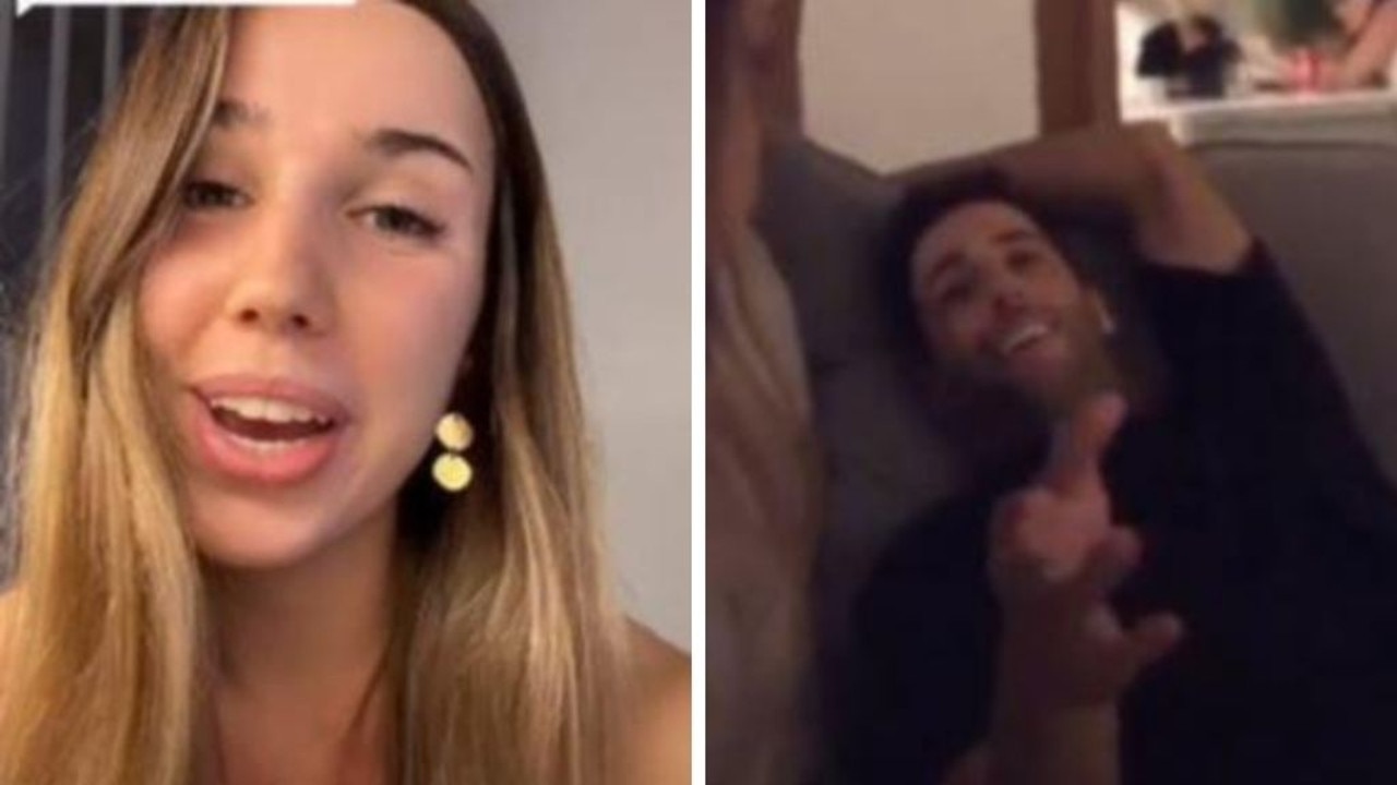 Sara Ayter has spilt on her night with Daniel Ricciardo.