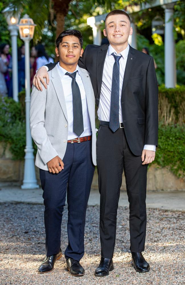 Priyesh Bajracharya, 18, Anthony Rota, 18. Picture: Christian Gilles