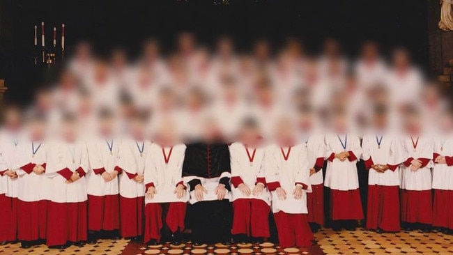 The St Patrick's Cathedral choir, pictured in 1996. Picture: Supplied