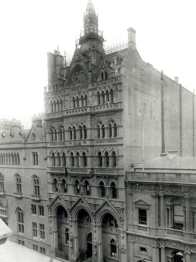 Melbourne Stock Exchange, Heritage building where Reine &amp; La Rue restaurant and Bar is in Melbourne. Picture: Supplied