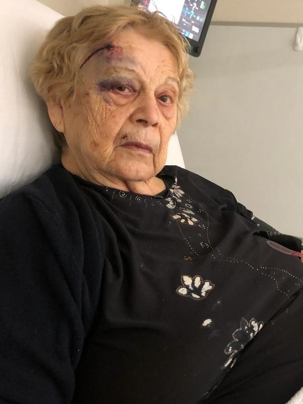 Concetta Mineo, 89, was injured in a fall at Epping Gardens Aged Care