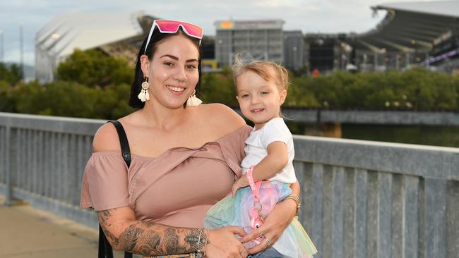 Rhiannon Axford with Scarlett Whitechurch, 3. Picture: Evan Morgan