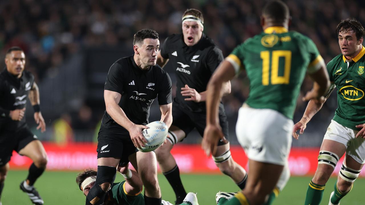 Will Jordan of the All Blacks. Photo by Fiona Goodall/Getty Images