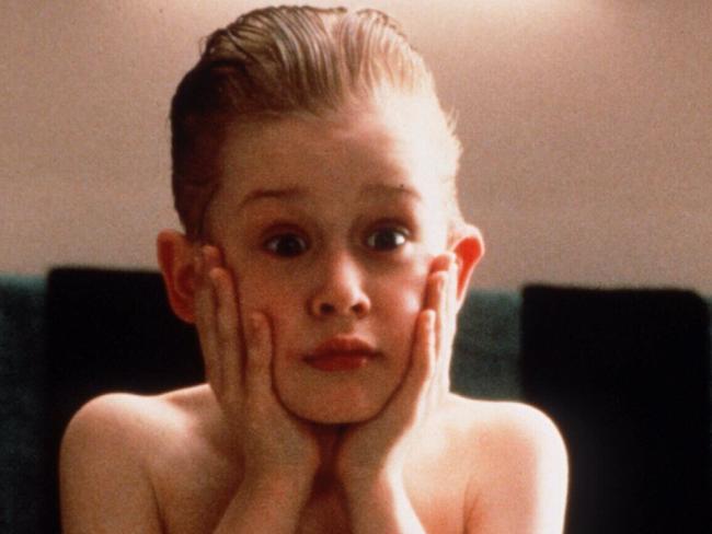 28/01/2006 LIBRARY: Actor Macaulay Culkin in the 1990 film 'Home Alone'.