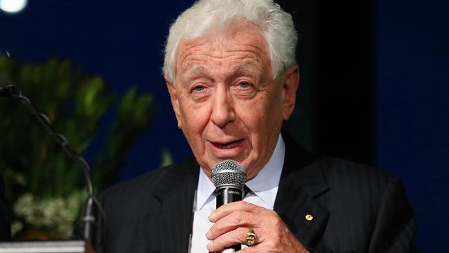 Frank Lowy has been recognised for his contribution to Sydney. Picture: Adam Taylor