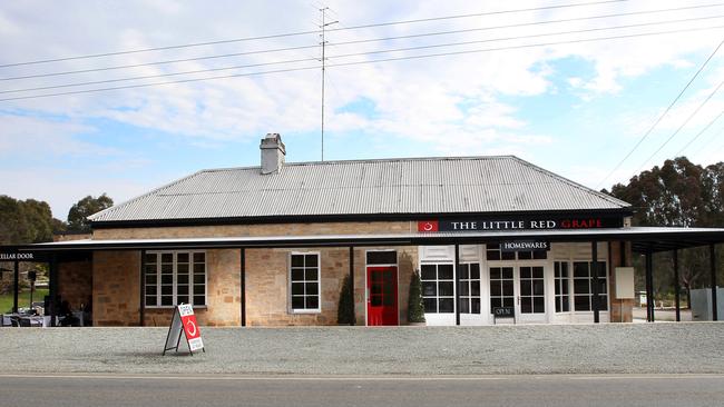 Little Red Grape regional bakery, cellar door and homewares and gift store at Sevenhill, SA.