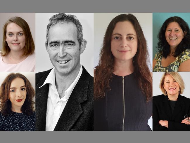 The Northern Star Lismore staff, from top left, Aisling Brennan, Tessa Flemming, David Kirkpatrick, Rebecca Lollback, Cathy Adams, and Alison Paterson.