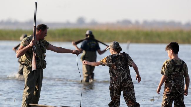 The battle to save duck hunting is just one of the fights the new Outdoor Recreation Advocacy Group is preparing to fight. Picture: Yuri Kouzmin