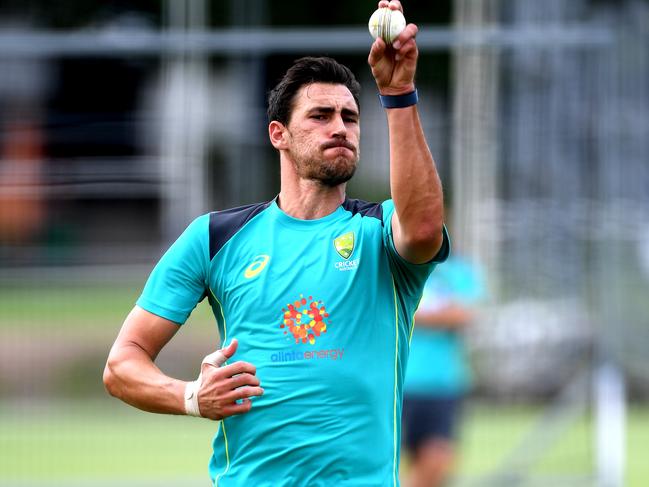 Mitchell Starc is fit again after a pectoral injury and wants to take on New Zealand in Brisbane on Wednesday. 