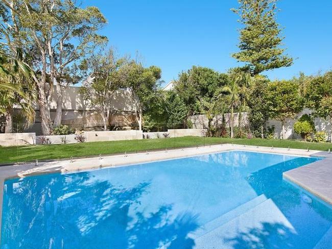 Poolside at the Vaucluse property. Picture: realestate.com.au